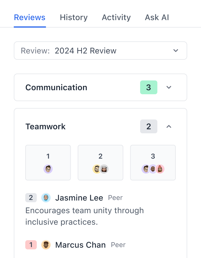 Topicflow review with sidebar - main tab view